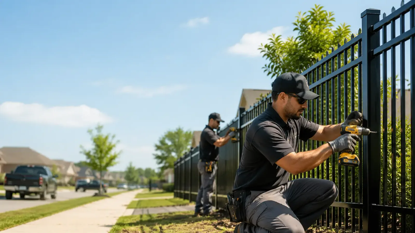 Metal Fence Installation in Callands, VA